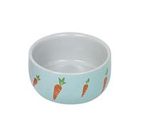 Nobby Rodent Ceramic Bowl Word Diameter 11 x 4.5 cm 0.3 L Blue