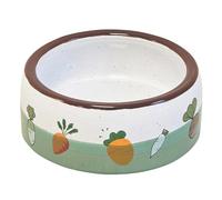 Nobby Rodent Ceramic Trough Vegetable Green Diameter 14.5 x 5.5 cm 500 ml
