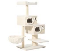 Nobby Scratching Post Binka Cream For Cats - 152 Cm, 78X78 Cm, Cozy & Durable