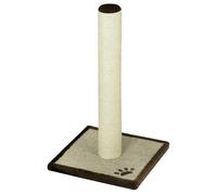 Nobby Scratching Post Classic II 60Cm Beige/Brown Linen Look For Cats 36X36Cm