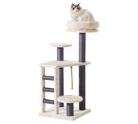 Nobby Scratching Post Donaco Cream 116 Cm For Cats With Cushion & Rope