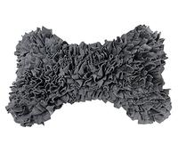 Nobby Slow Feeder Snuffle Mat Bone Grey 70x50cm