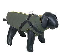 Nobby Sobak 65543 Dog Coat 2 in 1 Olive Yellow 32 cm