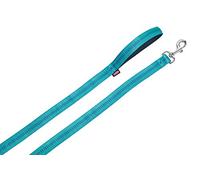 Nobby Soft Grip Dog Collar, 120 cm Length x 25 mm Width, Turquoise