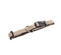 Nobby Soft Grip Dog Collar, 20-30 cm/10 mm, Beige/Chocolate