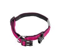 Nobby Soft Grip Dog Collar, 30 - 45 cm/20 mm, Purple/Black