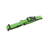 Nobby Soft Grip Dog Collar, 50-65 cm/25 mm, Light Green/Brown