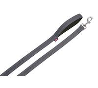 Nobby Soft Grip Dog Lead, 120 cm/15 mm, Dark Grey/Black