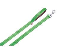 Nobby Soft Grip Dog Lead, 120 cm/25 mm, Light Green/Brown