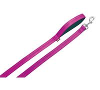 Nobby Soft Grip Dog Lead, 120 cm/25 mm, Purple/Black