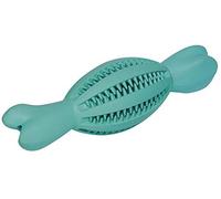 Nobby Solid rubber rugby ball with bone "DENTAL LINE" 23 cm
