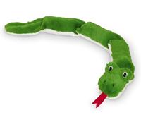 Nobby Squeaker Plush Snake X-Large, 85 cm, Green