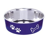 Nobby Fusion Stainless Steel Bowl Non-Slip Blue 20 cm 1.80 Litres