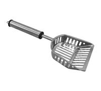 Nobby Stainless Steel Cat Scoop With Hanging Loop Stable And Handy