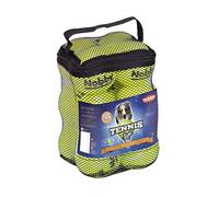 Nobby Tennis Balls for Dogs, Medium 6.5 cm, 12-Pack, Tooth-Protecting Material