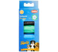 Nobby TidyUp Waste Bags with Carry Handle 4 Colours 4 Rolls of 15 Bags