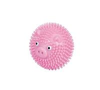Nobby TPR Pig Spiky Ball, 6.5 cm, Pink
