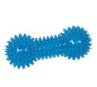 Nobby TPR Spiky Dumbbell, 15 cm, Blue