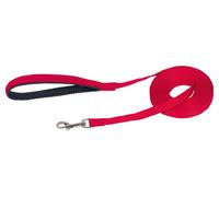 Nobby Tracking Leash Flat, 500 cm/ 15 mm, Red