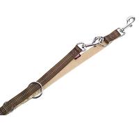 Nobby Training Leash Soft Grip, 200 cm/ 15 mm, Brown