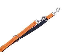 Nobby Training Leash Soft Grip, 200 cm/ 15 mm, Orange