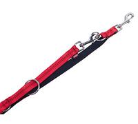 Nobby Training Leash Soft Grip, 200 cm/ 25 mm, Red