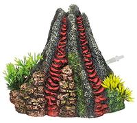 Nobby Volcano with Plants Aquarium Ornaments, 14 x 13 x 12.5 cm