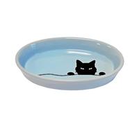 Nobby Wilson Ceramic Bowl Oval Light Blue 17 x 11 x 2.5 cm, 120 ml