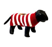 Nobby Xmas Dog Pullover Heart Nose Red-White Reindeer Motif