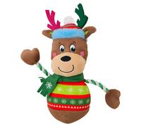 Nobby Xmas Dog Toy Reindeer 32Cm Plush With Rope For Dogs Fun