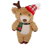 Nobby Xmas Plush Reindeer with Hat 29 cm