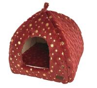 Nobby Xmas Snowflake Cave Bordeaux 40 x 40 x 30 cm