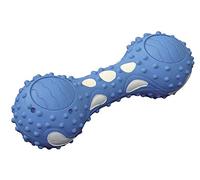 Nobbys Cooling Rubber Dumbbell Dog Toy, Large/17 cm