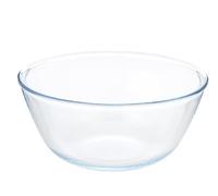 Nobel Borosil Bowl Clear, Microwave,Refrigerator Freezer & Conventional Oven Safe, Tough Glass Capacity (1.7 Litre-1700ml)