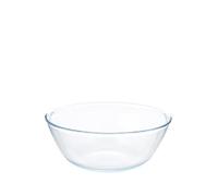 Nobel Borosil Bowl Clear, Microwave,Refrigerator Freezer & Conventional Oven Safe, Tough Glass Capacity (0.35 Litre-350ml)