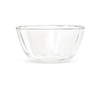 Nobel Borosil Square Shape Borosilicate Glass Serving & Mixing Bowl, Microwave & Dishwasher Safe, Transparent, (500 ml)