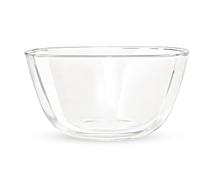 Nobel Borosil Square Shape Borosilicate Glass Serving & Mixing Bowl, Microwave & Dishwasher Safe, Transparent, (1100 ml)