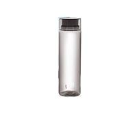 Nobel H2O Water Unbreakable Bottle- 1 Litre- Wide Mouth Assorted coloours - Pack of 1 (Black - Grey)