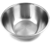 Nobel Stainless Steel Mixing Bowls, Nesting Bowls for Meal Preparation Kitchen Baking, Heavy Duty & Dishwasher Safe, Space-Saving Storage Bowl (22 cm Diameter- 2.3 Litre)