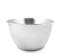 Nobel Stainless Steel Mixing Bowls, Nesting Bowls for Meal Preparation Kitchen Baking, Heavy Duty & Dishwasher Safe, Space-Saving Storage Bowl (24 cm Diameter- 4.4 Litre)