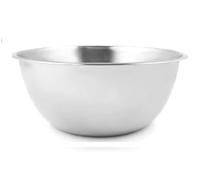 Nobel Stainless Steel Mixing Bowls, Nesting Bowls for Meal Preparation Kitchen Baking, Heavy Duty & Dishwasher Safe, Space-Saving Storage Bowl (16 cm Diameter -0.8 Litre)