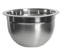 Nobel Stainless Steel Professional German Bowl,Nesting Bowls Dishwasher Safe, Space-Saving Storage (Diameter - 38 cm - 9.5 litres)