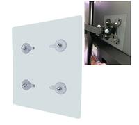 NOBER VESA Mount Adapter Bracket Kit Non-VESA Mounting Universal for 75 VESA Monitor Arm Compatible