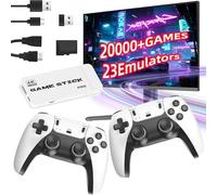 NOBES Retro Game Console Game Stick, 20500+ Retro Games with 2 Wireless Gamepads, HDMI Plug & Play Video Game Stick for TV, Games Gift for Boys and Adults