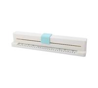 NobesOnbet Adjustable metal hole punch 30 holes, capacity 3 sheets, A4 / A5 / A6 / B7 / B5 / B6 multi-punching specifications, non-slip base, for DIY, notebook, scrapbooking