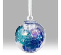 Nobile Glassware Blue Sentiment Tree of Life Hanging Ornament l 2834-23