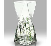 Nobile Glassware Daisy Pastures Twist Vase - 25cm 2564-24