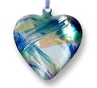 Nobile Glassware Mouth Blown December Birth Gem Heart 1701-17