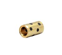 NOBIRTBSA 1PC LM4 LM5 LM6 LM8 LM10 Linear Graphite Copper Sleeve Copper Sleeve Oil self-lubricating Bearing JDB LM6UU LM8UU 3D Printing
