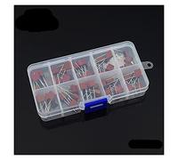 NOBIRTBSA 50Pcs/Box 10-Kinds Square Fuses Electrical Assorted Fuses Mixed Set 392 Style Fuse 0.5A 1A 1.25A 1.6A 2A 2.5A 3.15A 4A 5A 6.3A